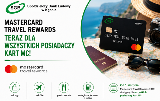 Zdjęcie do Mastercard Travel Rewards &ndash; teraz dla wszystkich posiadaczy kart Mastercard